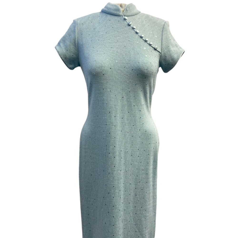 St. John Sparkled Embellished Dress